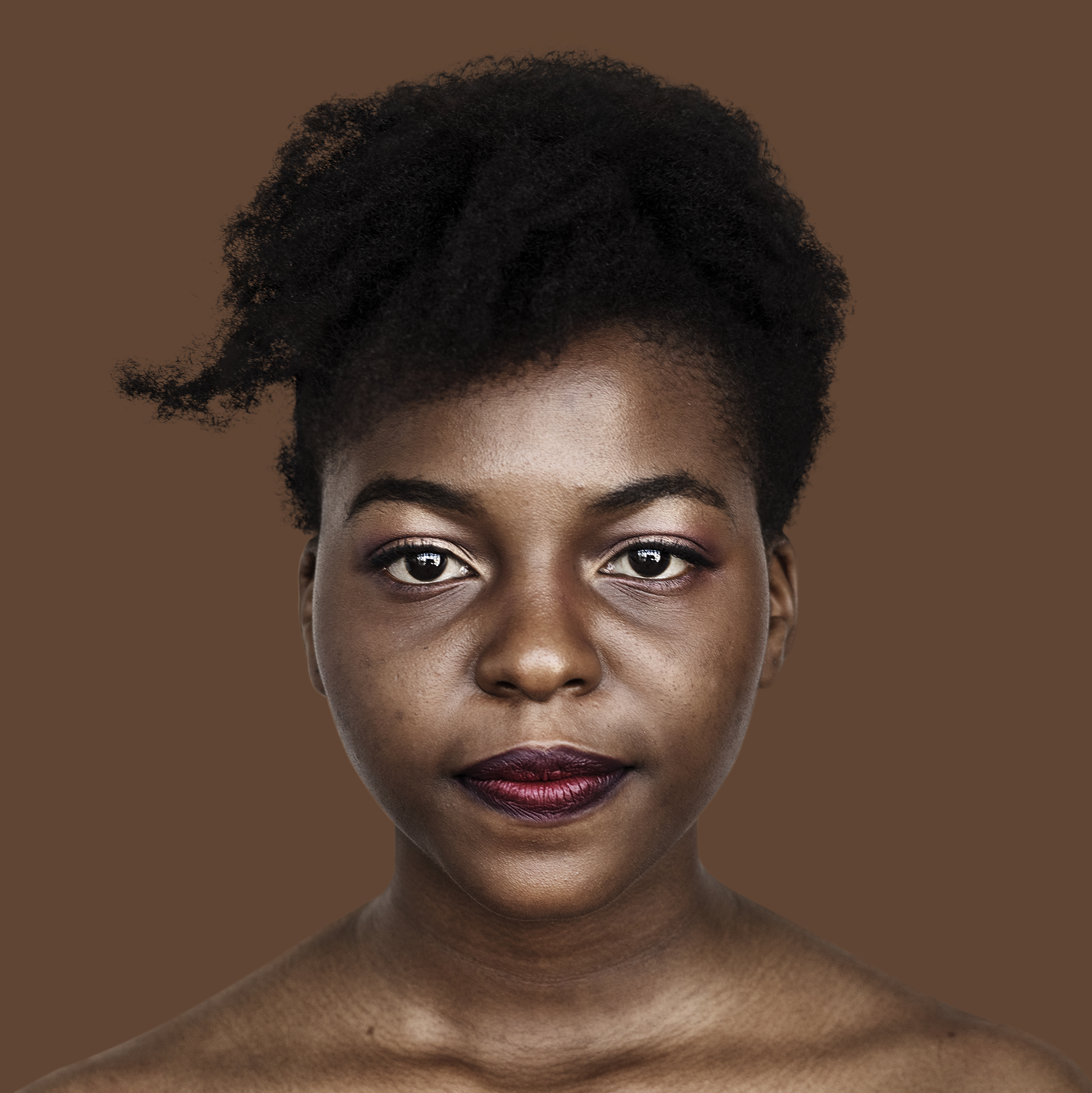 Portrait of an African woman
